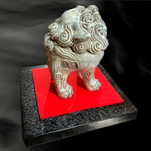 画像をギャラリービューアに読み込む, 唐津焼 獅子香炉 粉引 三代中野霓林作 一点物