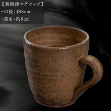 画像をギャラリービューアに読み込む, 唐津焼 黄唐津マグカップ 中野政之作