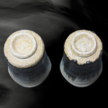 画像をギャラリービューアに読み込む, 唐津焼 朝鮮唐津二客湯呑 ペア セット 二客組 湯呑み 陶器 朝鮮唐津 お茶 ギフト 贈り物