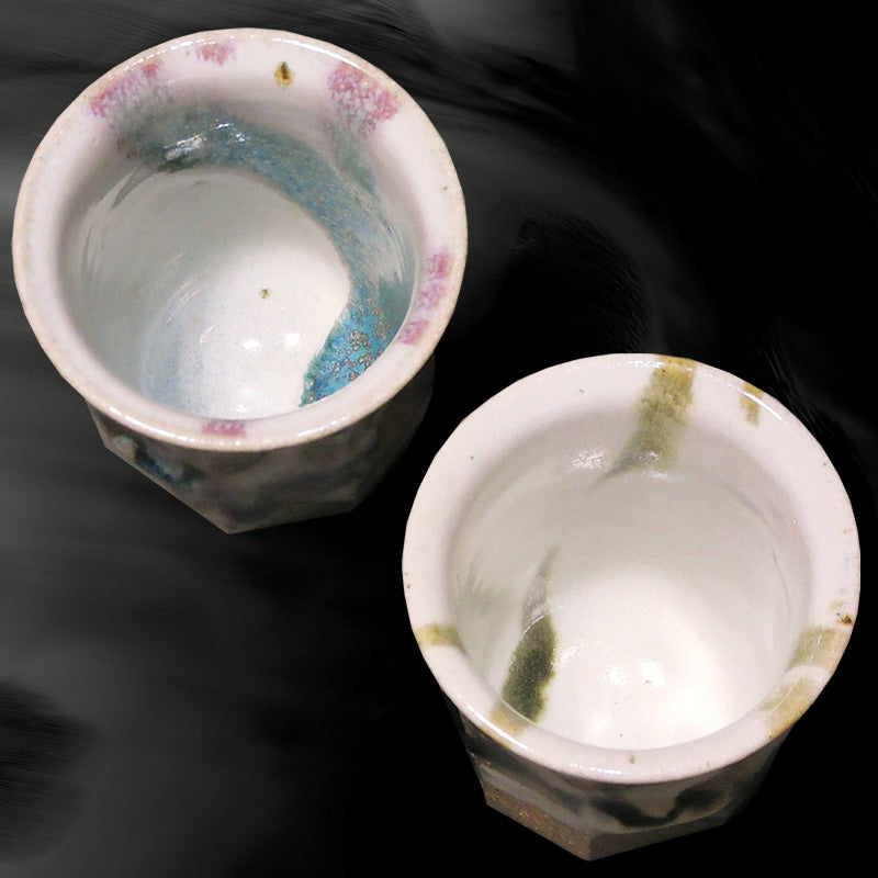 唐津焼 面取り朝鮮唐津組湯呑セット お茶 お酒 – 【公式】唐津焼