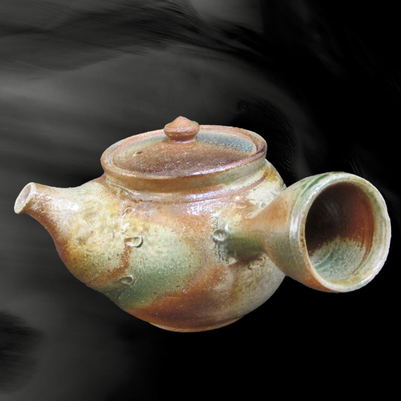 絵唐津、煎茶セット　デッドストック 絵唐津、煎茶セット デッドストック